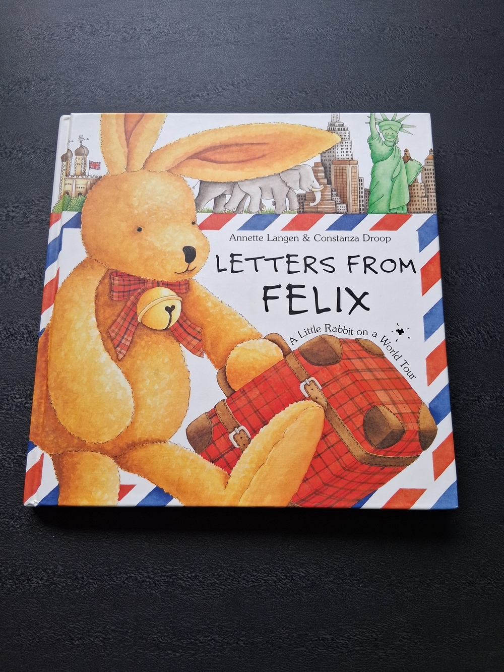 Letters From Felix Children's Book - Orange Rabbit Cover